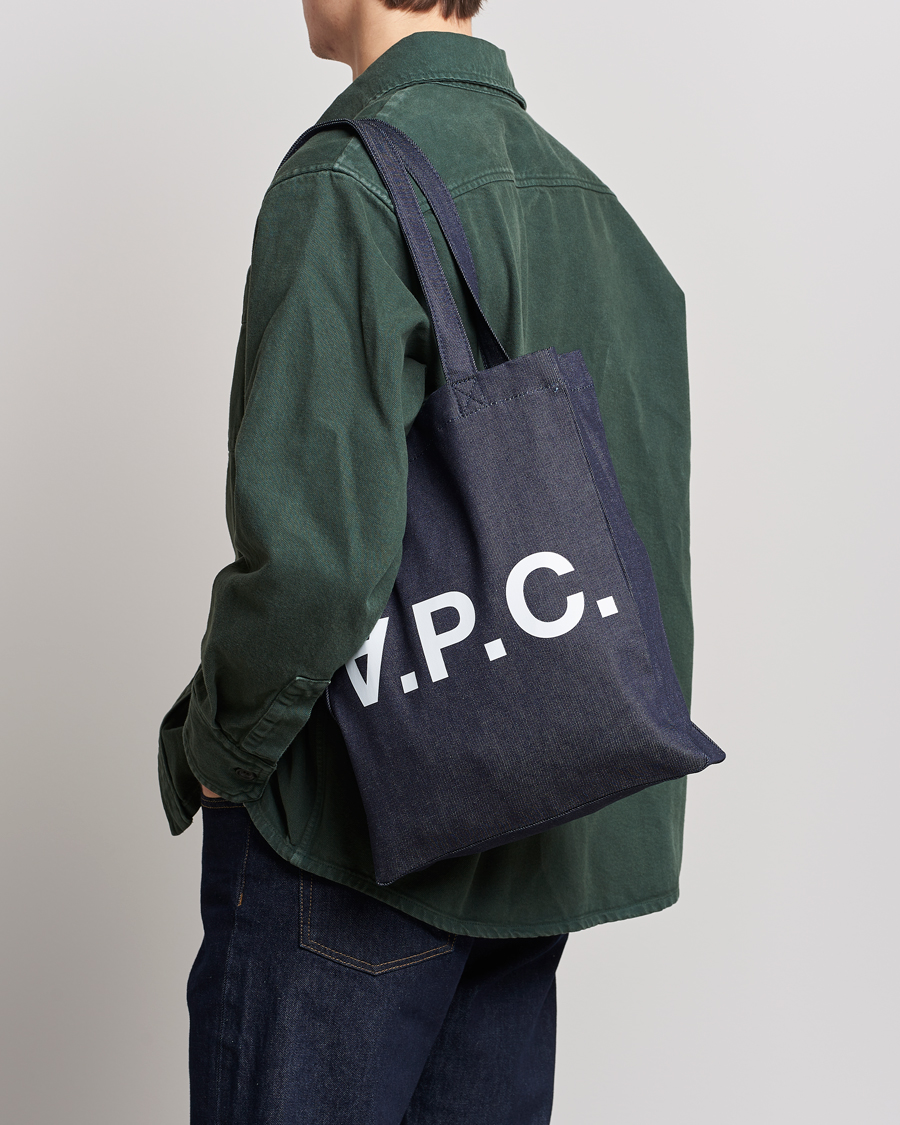 Herre | A.P.C. | A.P.C. | Laure Tote Bag Indigo