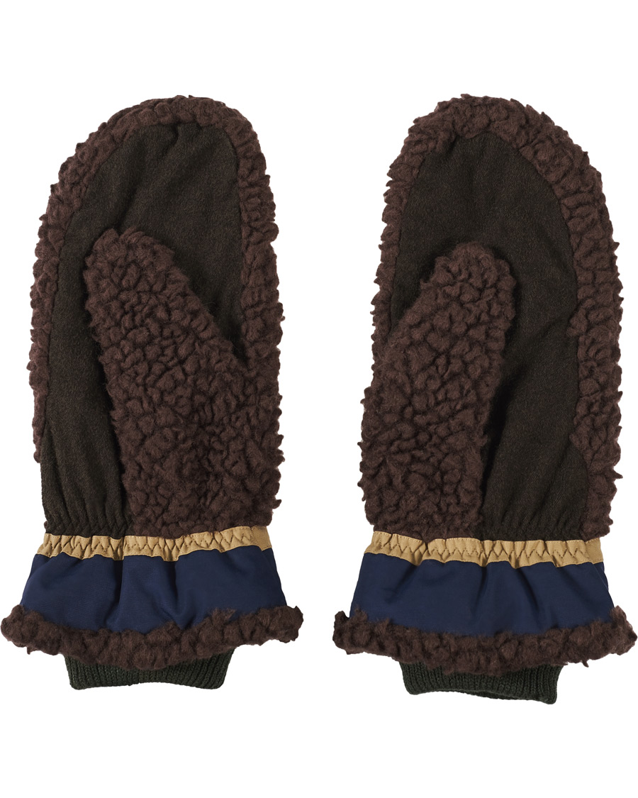 Herre | Elmer by Swany Miyo Wool Teddy Mittens Brown | Elmer by Swany | Miyo Wool Teddy Mittens Brown