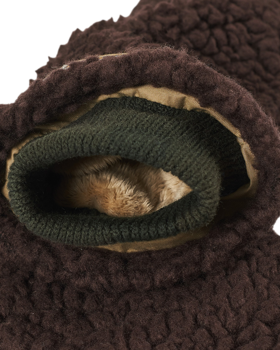 Herre | Elmer by Swany Miyo Wool Teddy Mittens Brown | Elmer by Swany | Miyo Wool Teddy Mittens Brown