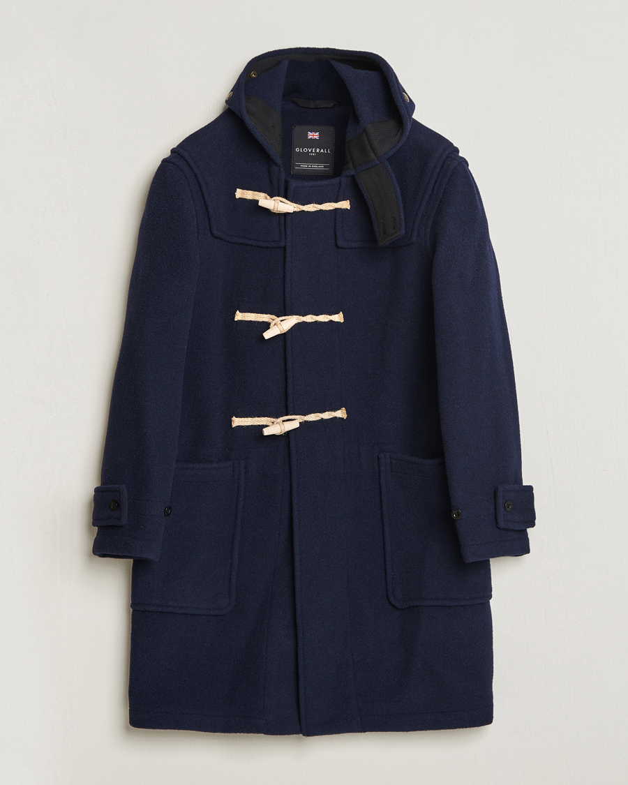 Herre | Jakker | Gloverall | 575 Monty Original Duffle Coat Navy