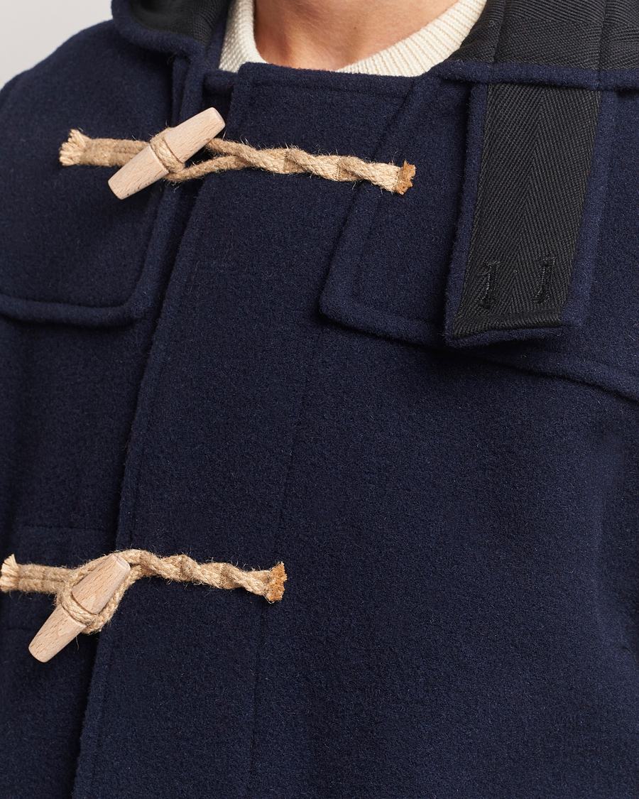 Herre | Jakker | Gloverall | 575 Monty Original Duffle Coat Navy