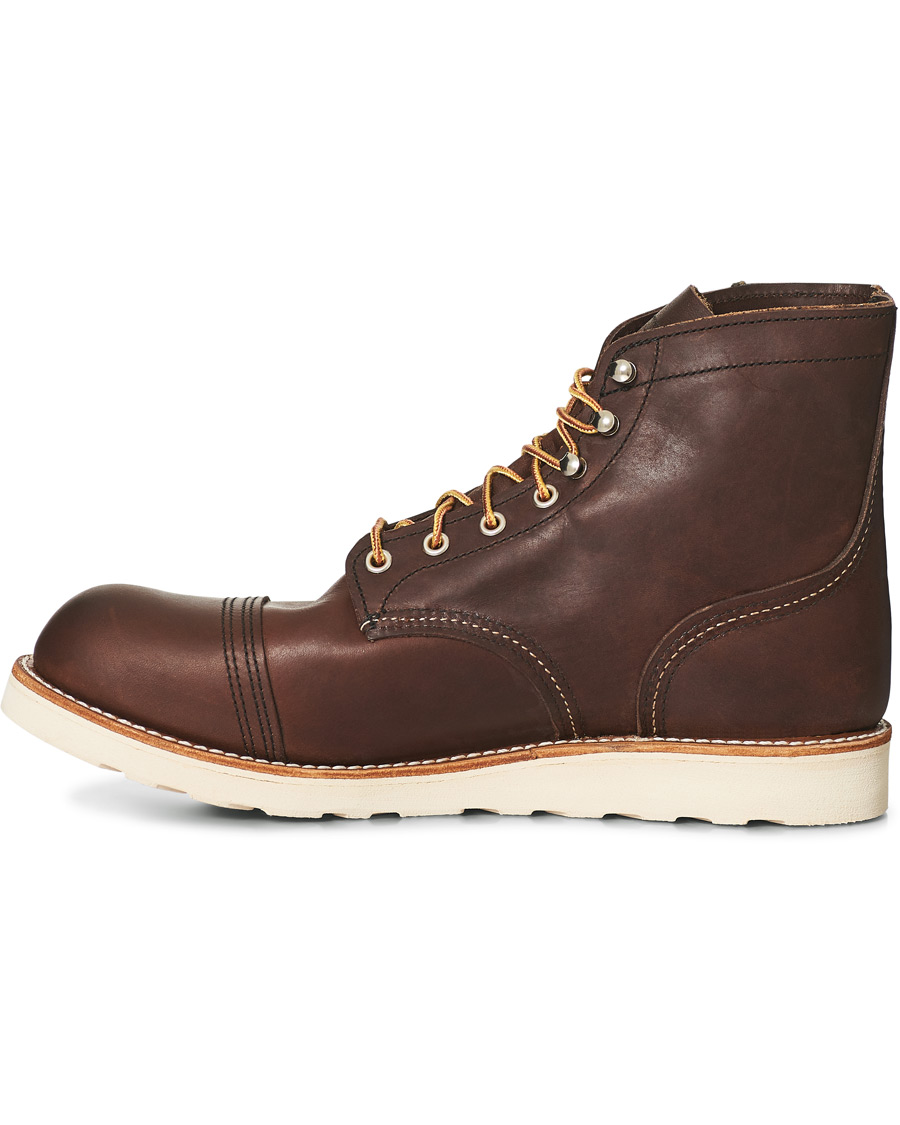 Herre | Red Wing Shoes Iron Ranger Traction Tred Sole Amber Harness Leather | Red Wing Shoes | Iron Ranger Traction Tred Sole Amber Harness Leather