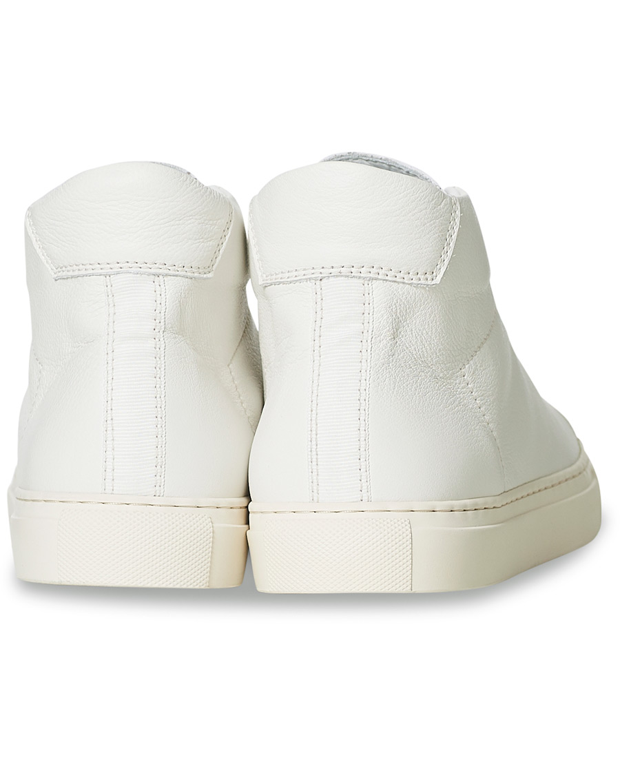 Herre | C.QP Flyback High Top Leather Sneaker Vintage White | CQP | C.QP Flyback High Top Leather Sneaker Vintage White