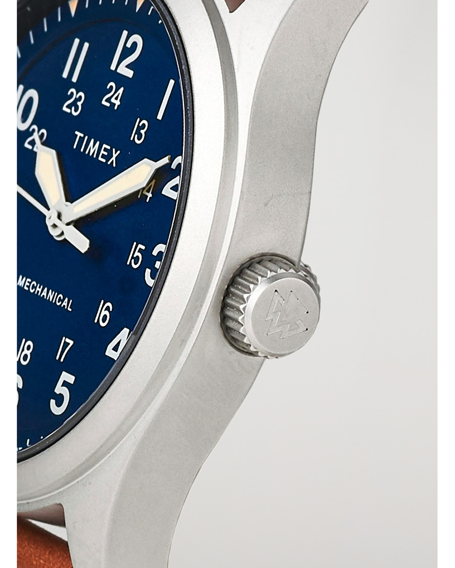 Herre | Timex Field Post Mechanical Watch 38mm Blue Dial | Timex | Field Post Mechanical Watch 38mm Blue Dial