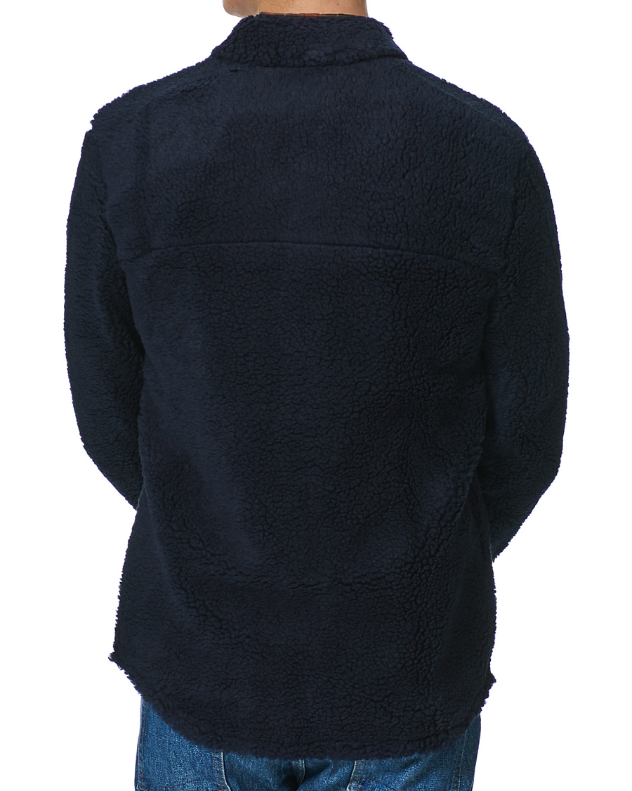 Herre | Skjorter | Holubar | M155 Fleece Overshirt Dark Blue