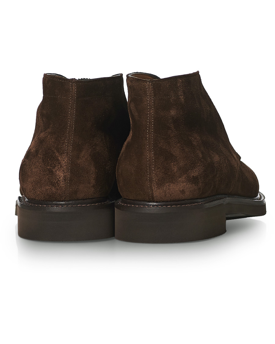 Herre | John Lobb Heywood Chukka Boot Dark Brown Suede | John Lobb | Heywood Chukka Boot Dark Brown Suede