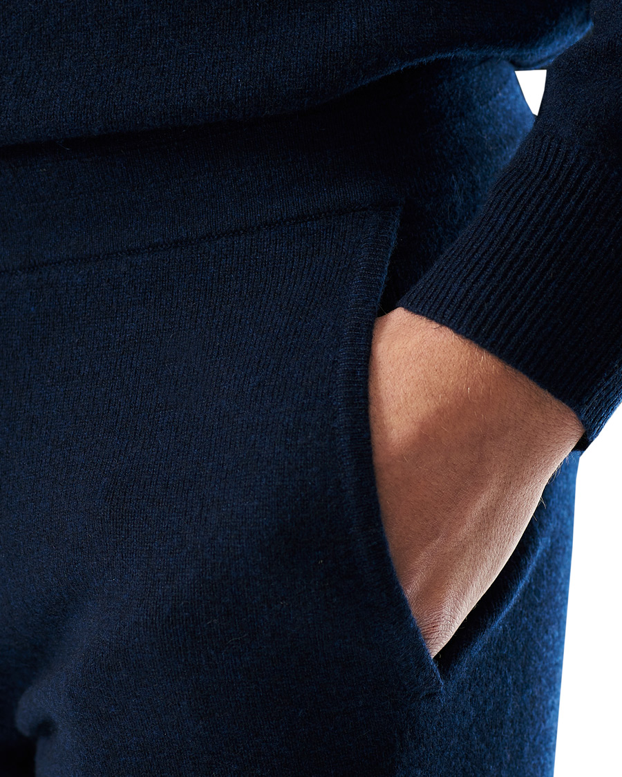 Herre | Bukser | People's Republic of Cashmere | Cashmere Sweatpants Navy