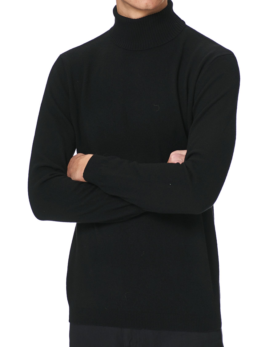 Herre | Gensere | People's Republic of Cashmere | Cashmere Turtleneck Black
