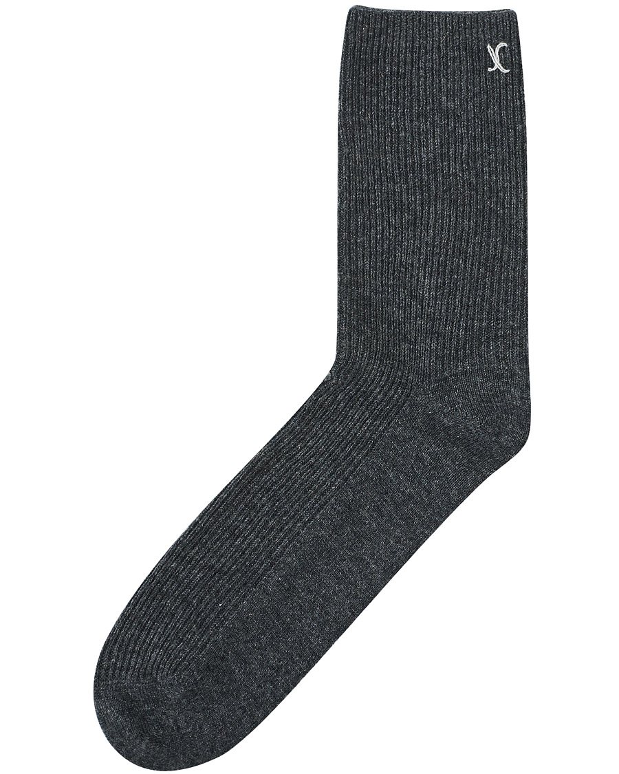 Herre | Undertøy | People's Republic of Cashmere | Cashmere Socks Dark Grey