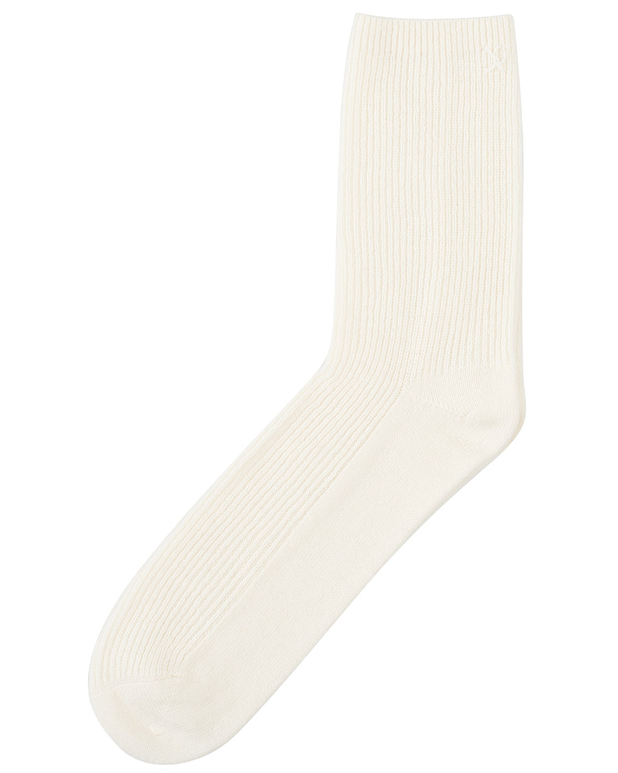 Herre | Undertøy | People's Republic of Cashmere | Cashmere Socks White