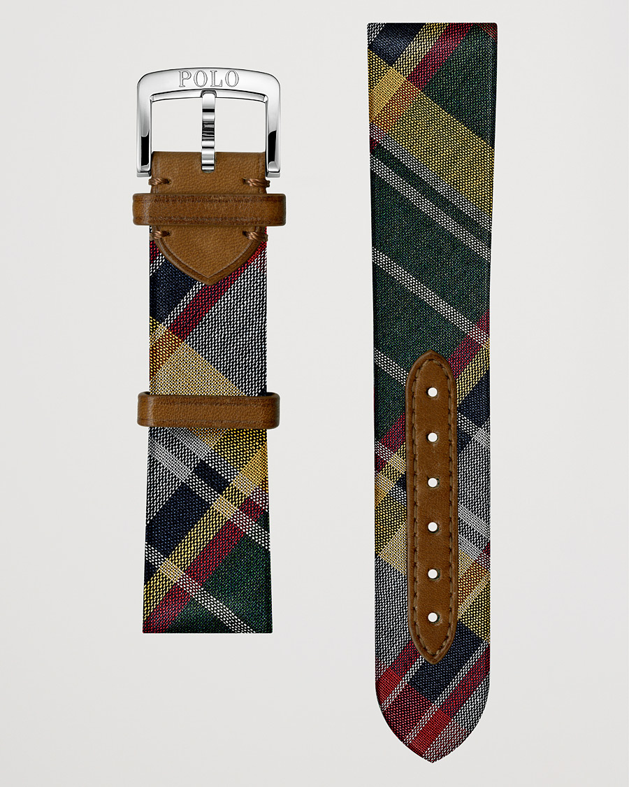 Herre | Polo Ralph Lauren Sporting Silk Strap Green Tartan | Polo Ralph Lauren | Sporting Silk Strap Green Tartan