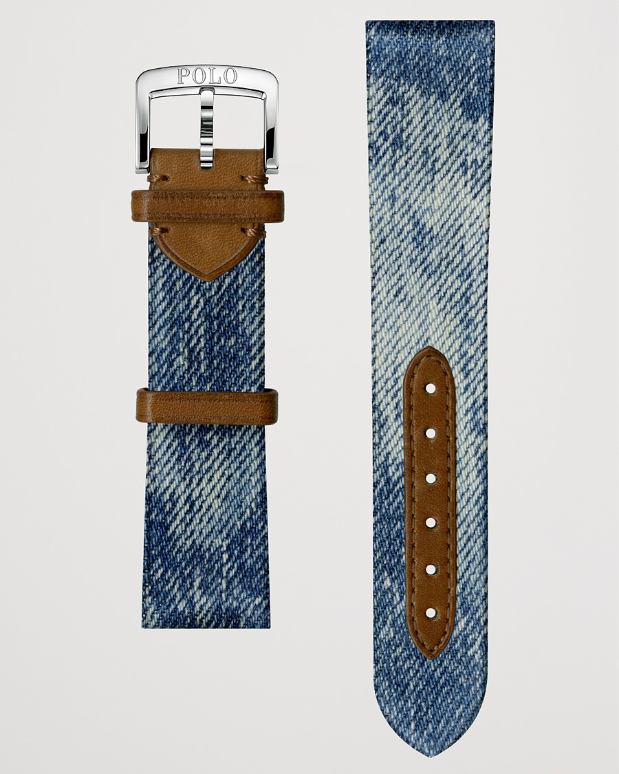 Herre | Polo Ralph Lauren Sporting Denim Strap Blue | Polo Ralph Lauren | Sporting Denim Strap Blue