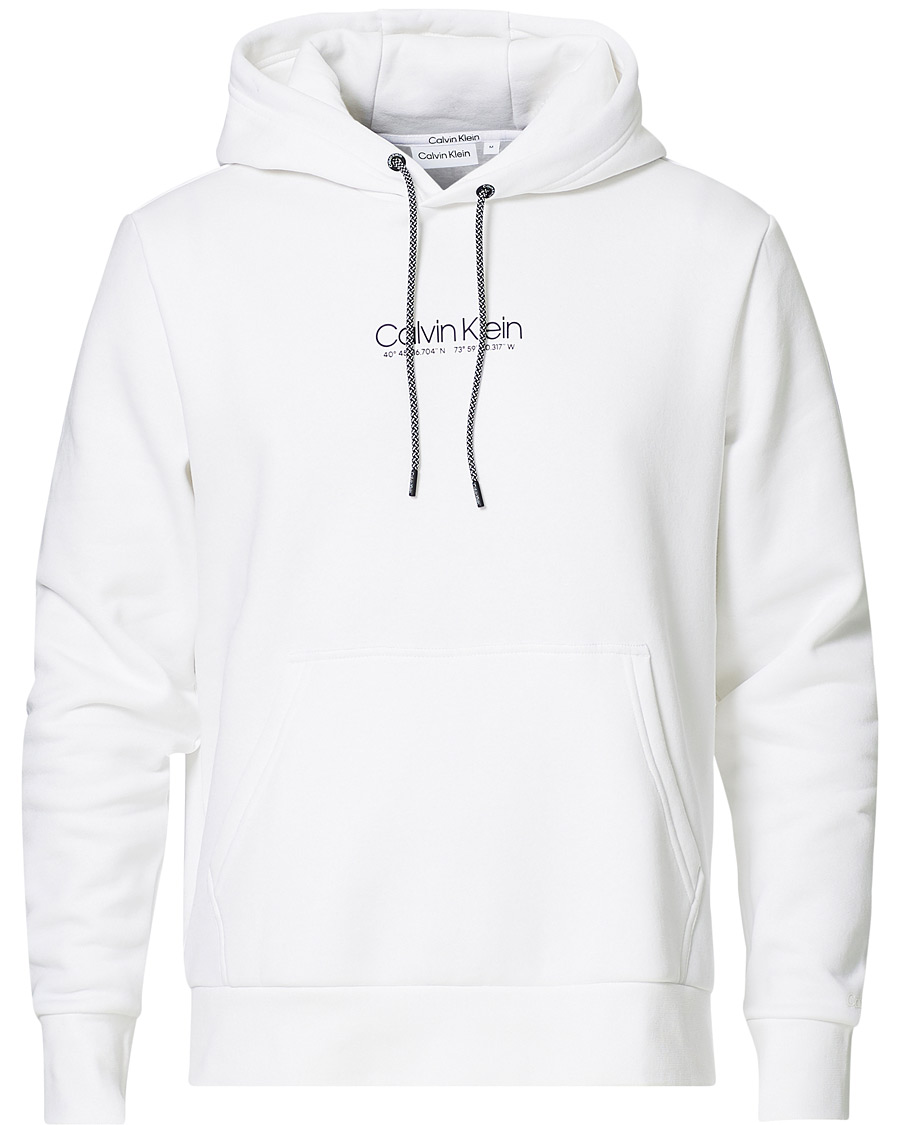 Herre | Gensere | Calvin Klein | Coordintaes Logo Hoodie White