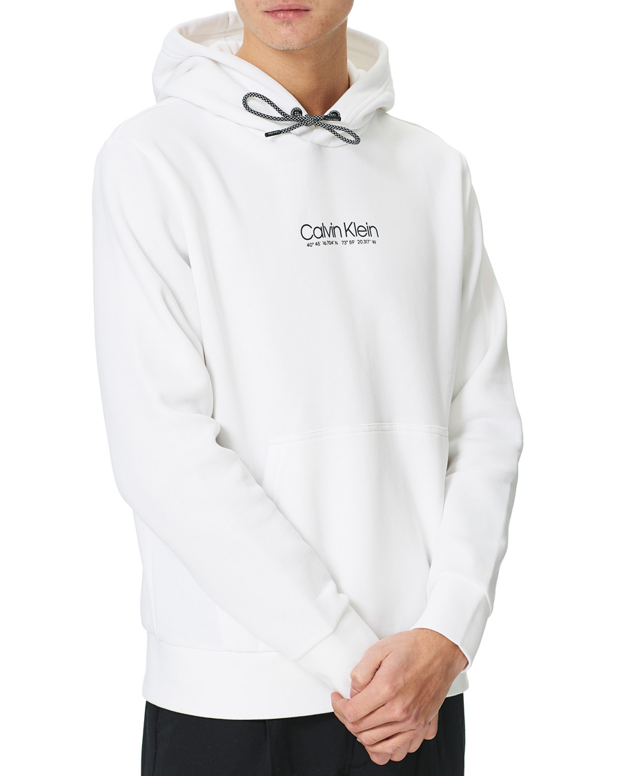 Herre | Gensere | Calvin Klein | Coordintaes Logo Hoodie White