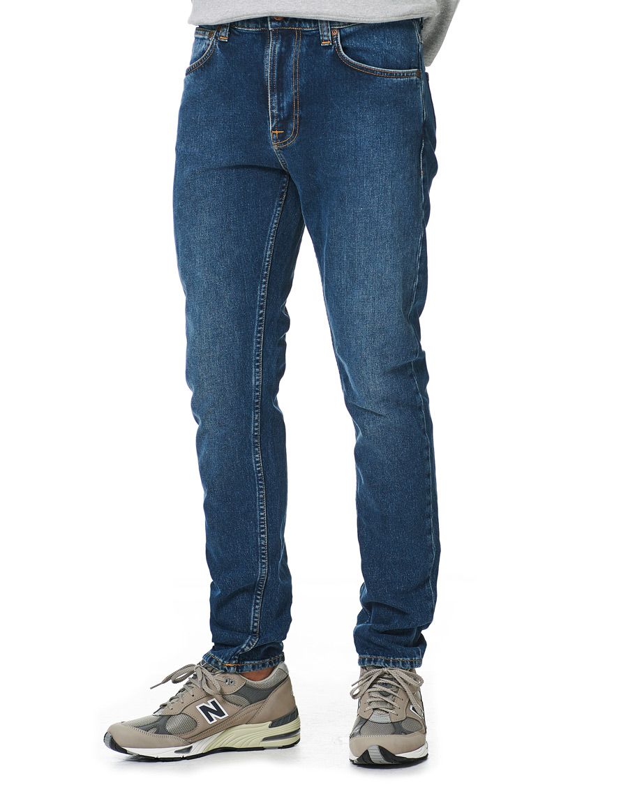 Herre | Jeans | Nudie Jeans | Lean Dean Stretch Jeans Ivy Navy