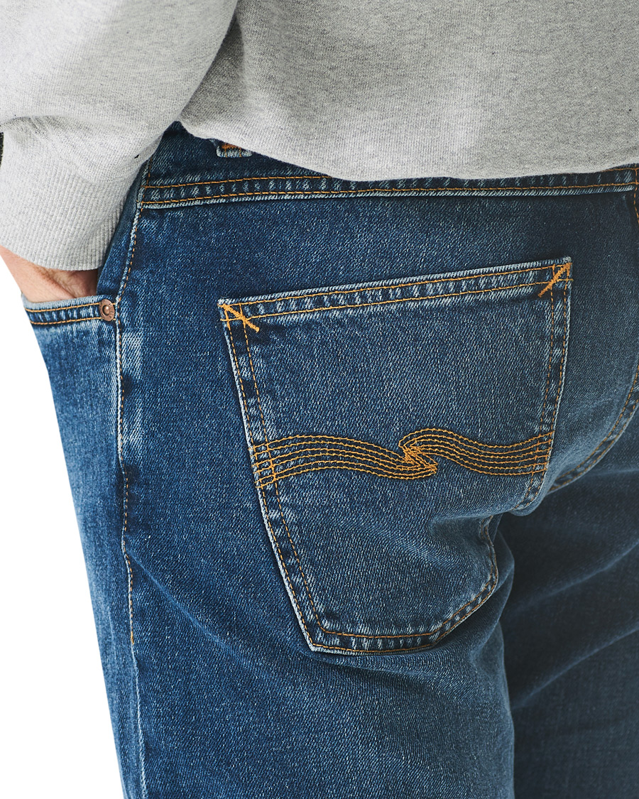 Herre | Jeans | Nudie Jeans | Lean Dean Stretch Jeans Ivy Navy