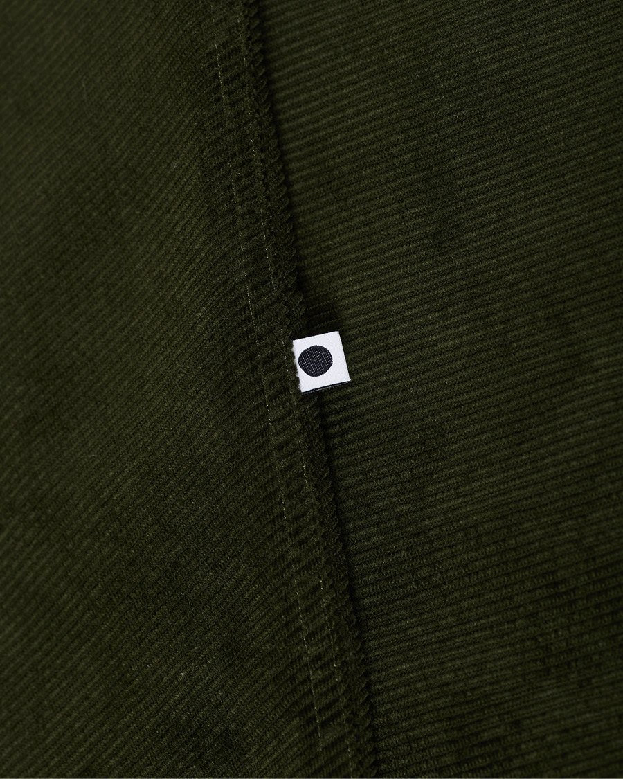 Herre | Skjorter | NN07 | Basso Diagonal Corduroy Overshirt Army Green