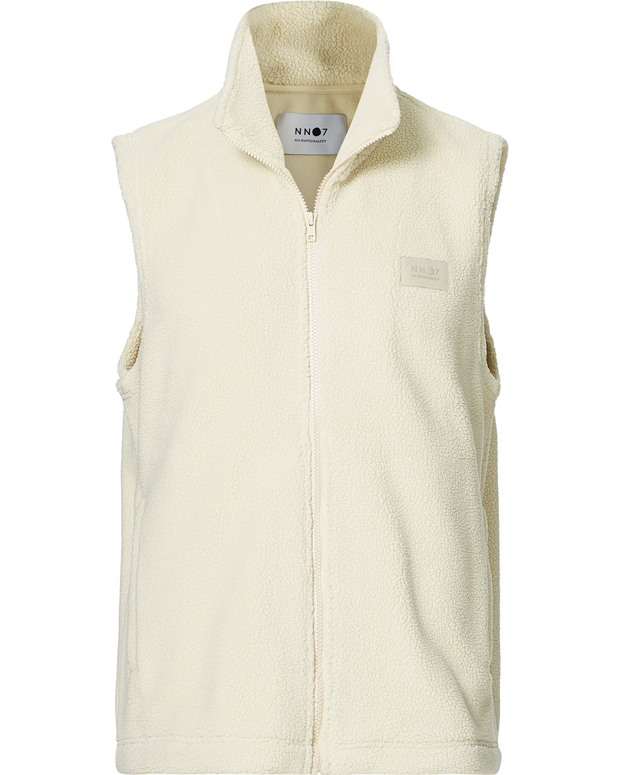 Herre | Gensere | NN07 | Nil Recycled Fleece Vest Ecru