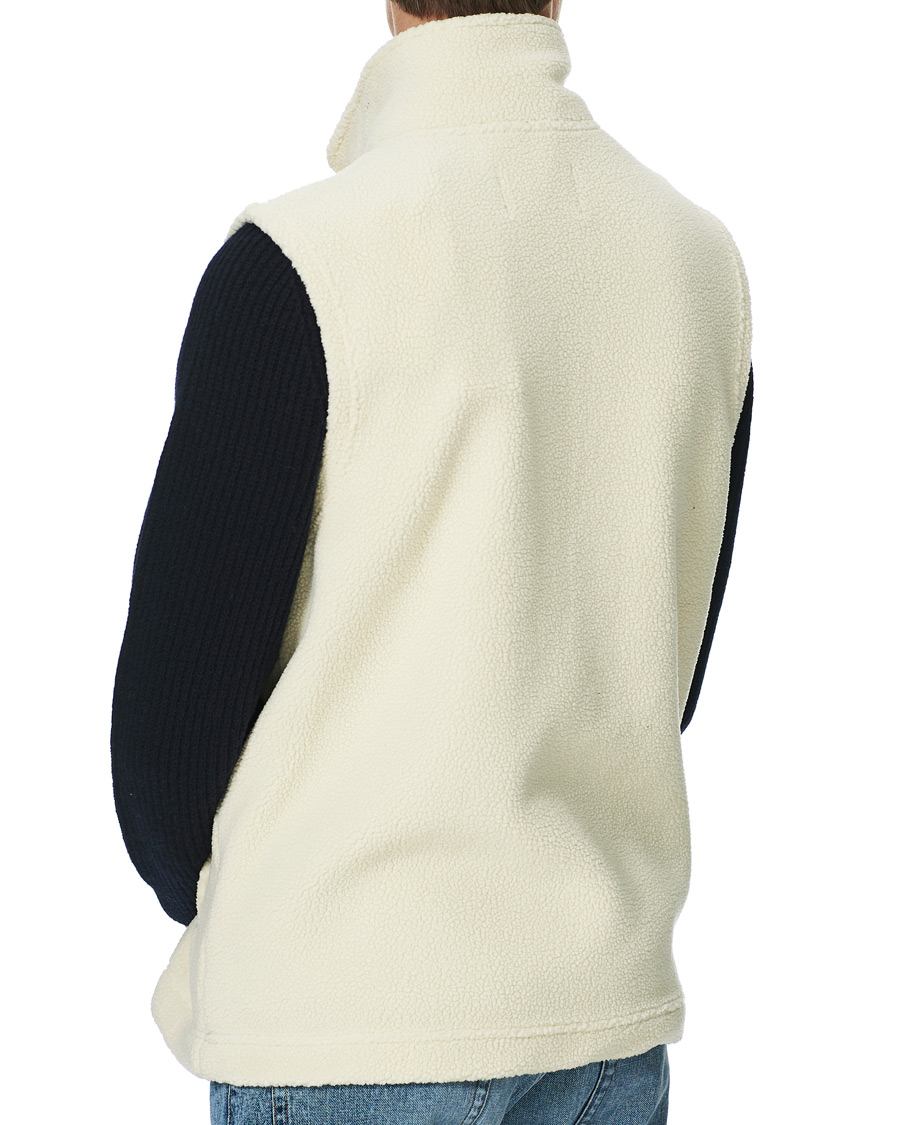 Herre | Gensere | NN07 | Nil Recycled Fleece Vest Ecru