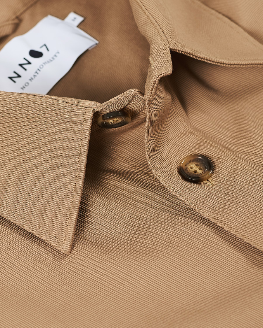 Herre | Skjorter | NN07 | Peter Cotton Overshirt Khaki
