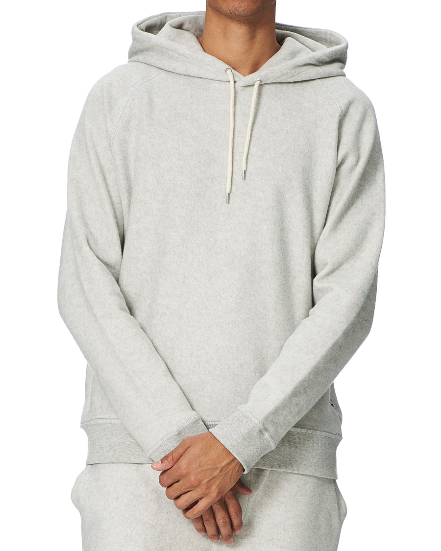 Herre | Gensere | NN07 | Elliot Cotton Fleece Hood Light Grey