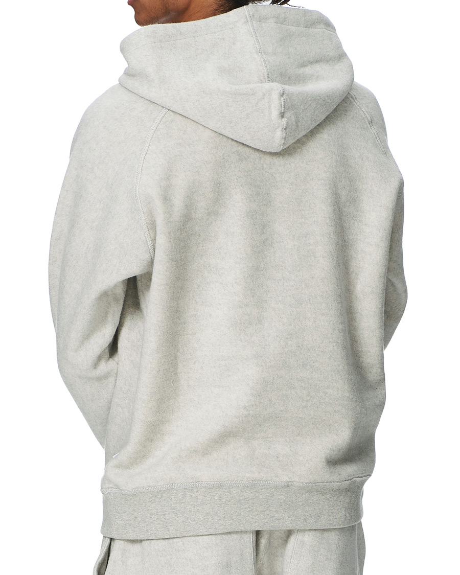 Herre | Gensere | NN07 | Elliot Cotton Fleece Hood Light Grey
