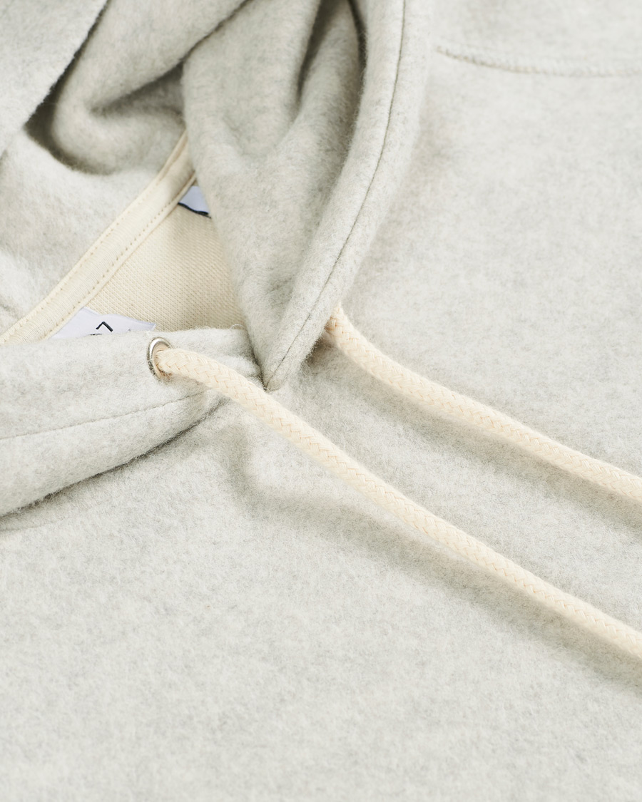 Herre | Gensere | NN07 | Elliot Cotton Fleece Hood Light Grey