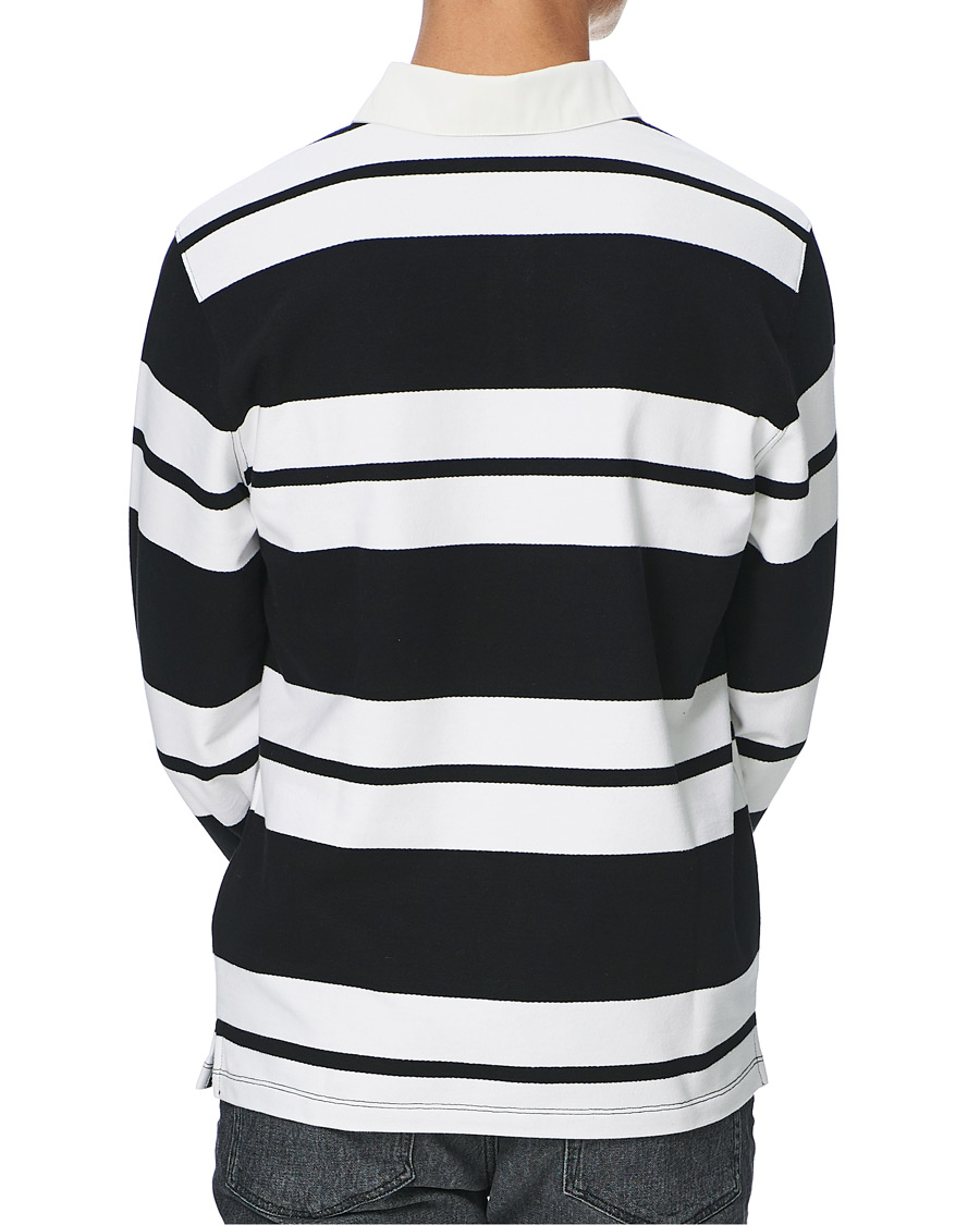 Herre | Gensere | J.Lindeberg | Reed Cotton Rugby Shirt Black