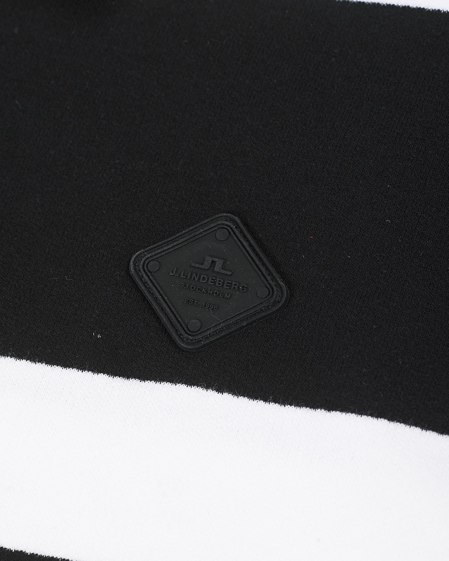 Herre | Gensere | J.Lindeberg | Reed Cotton Rugby Shirt Black