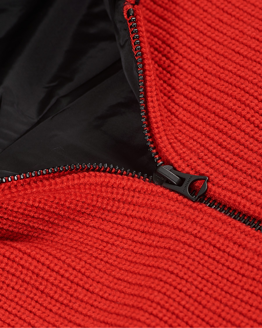 Herre | Jakker | J.Lindeberg | Bob Merino Wool Knitted Jacket Black