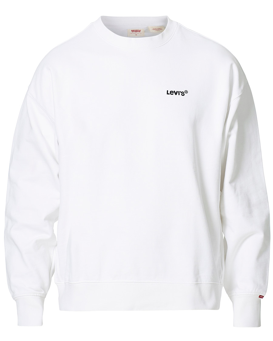 Herre | Gensere | Levi's | Red Tab Crew Neck Sweatshirt White