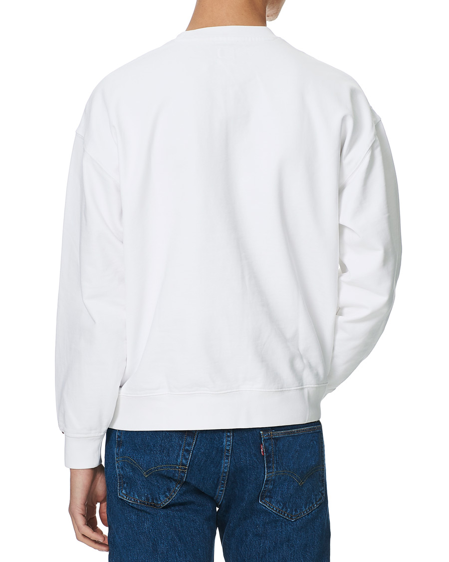 Herre | Gensere | Levi's | Red Tab Crew Neck Sweatshirt White