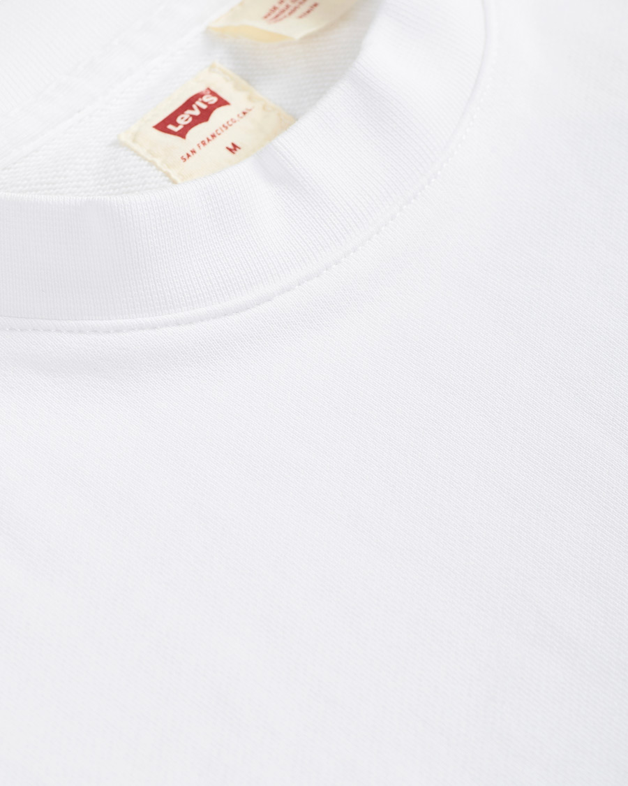 Herre | Gensere | Levi's | Red Tab Crew Neck Sweatshirt White
