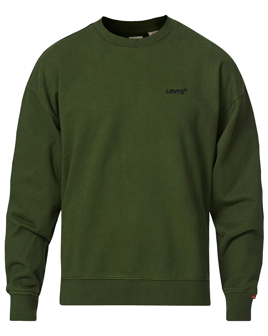 Herre | Gensere | Levi's | Red Tab Crew Neck Sweatshirt Rifle Green