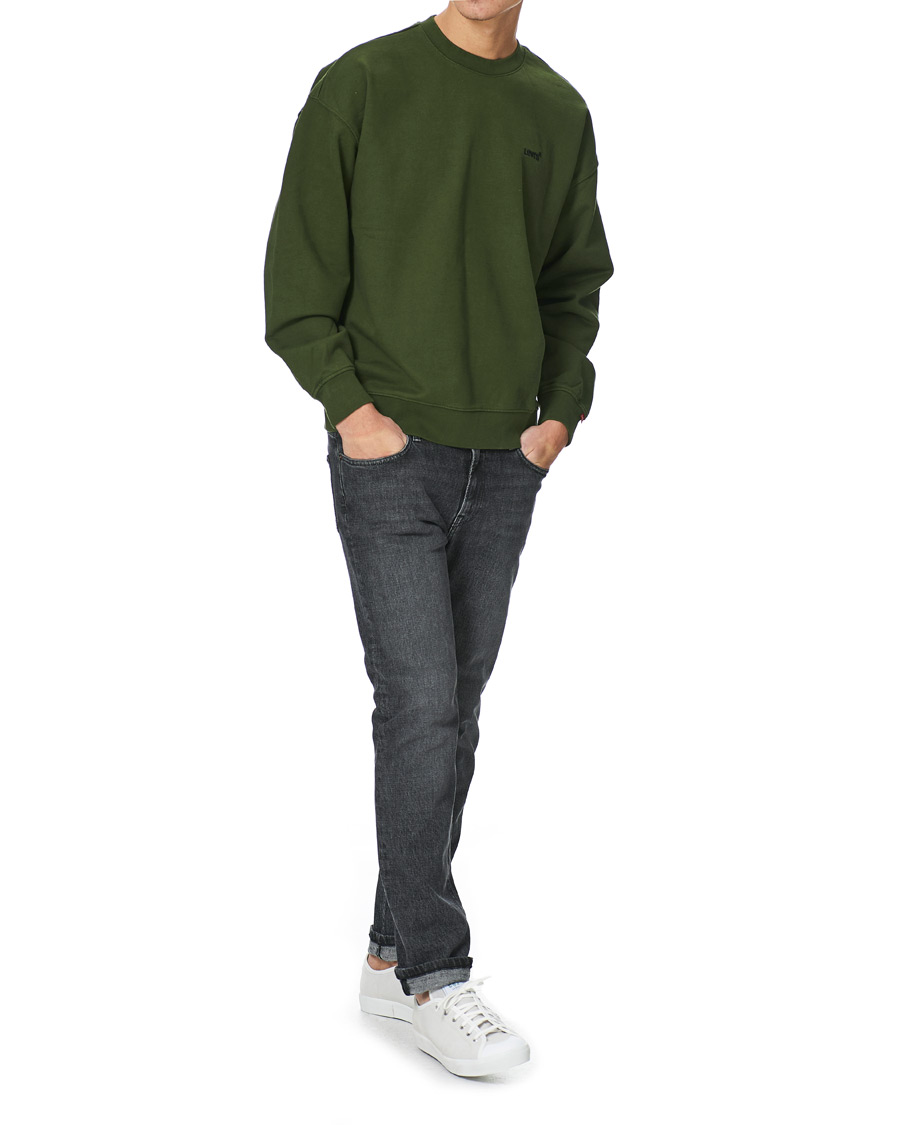 Herre | Gensere | Levi's | Red Tab Crew Neck Sweatshirt Rifle Green