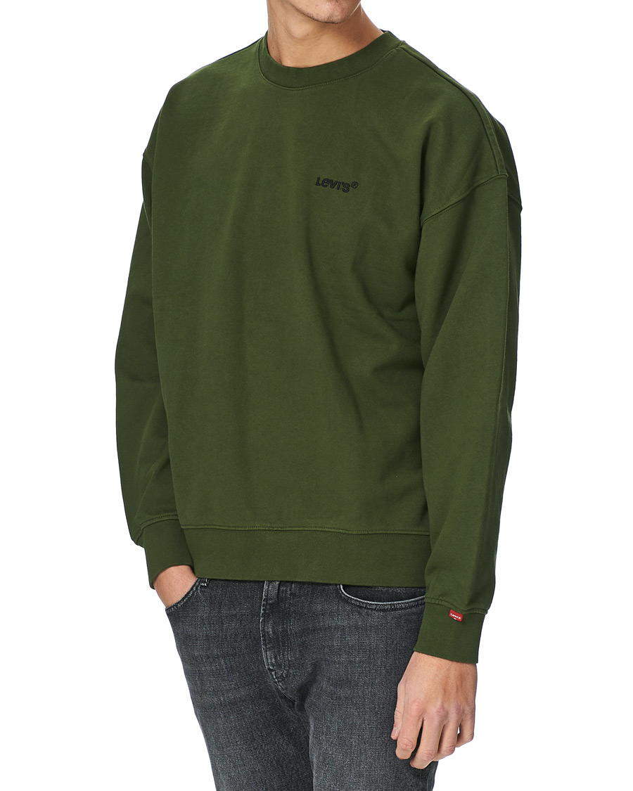 Herre | Gensere | Levi's | Red Tab Crew Neck Sweatshirt Rifle Green