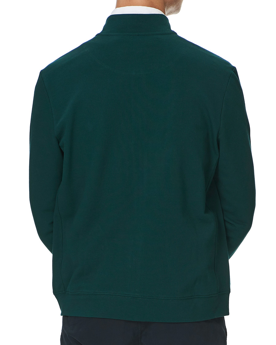 Herre | Gensere | Morris | Nyle Cotton Full Zip Green