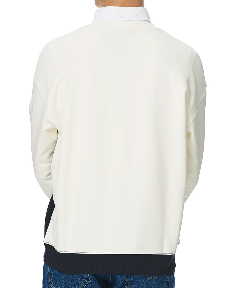Herre | Gensere | Morris | Warwick Logo Sweatshirt Off White