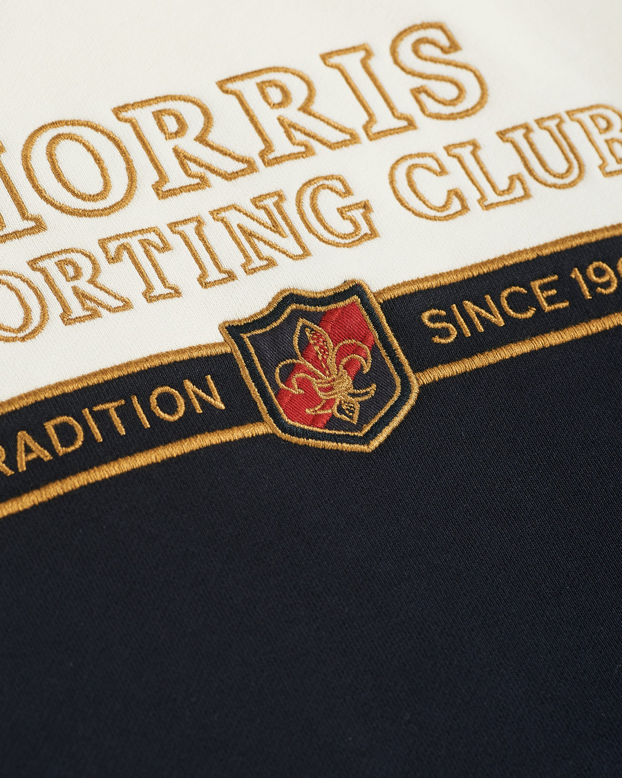Herre | Gensere | Morris | Warwick Logo Sweatshirt Off White