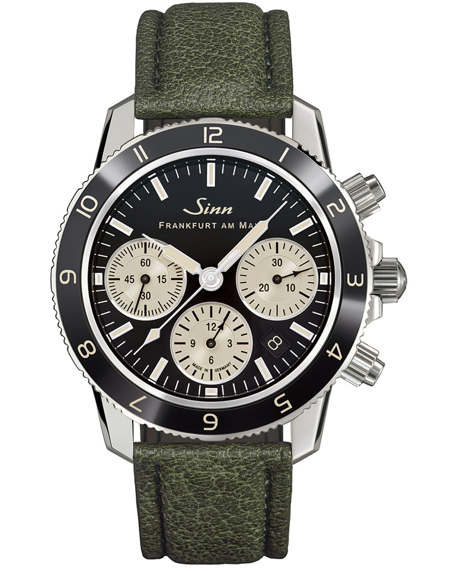 Herre | Sinn 103 Classic 12 Limited Edition Chronograph 41mm Black | Sinn | 103 Classic 12 Limited Edition Chronograph 41mm Black