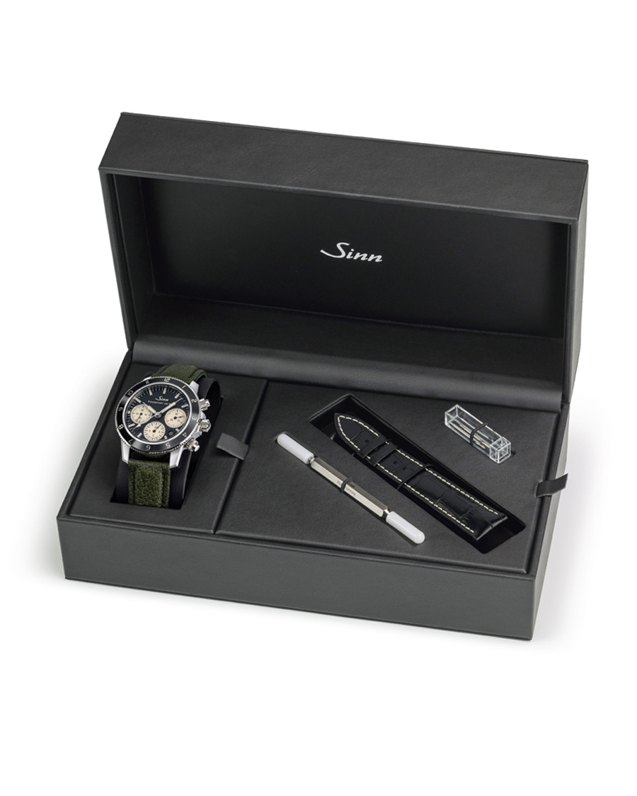 Herre | Sinn 103 Classic 12 Limited Edition Chronograph 41mm Black | Sinn | 103 Classic 12 Limited Edition Chronograph 41mm Black