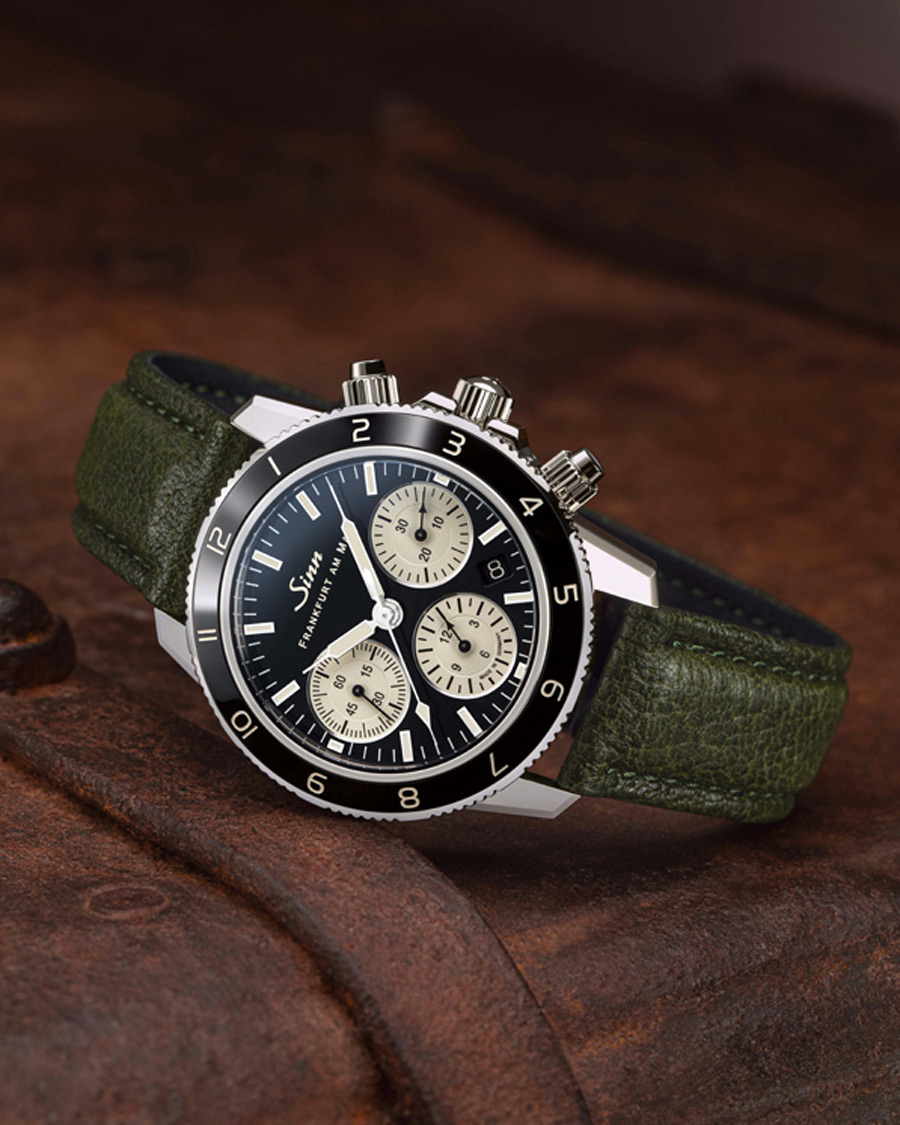 Herre | Sinn 103 Classic 12 Limited Edition Chronograph 41mm Black | Sinn | 103 Classic 12 Limited Edition Chronograph 41mm Black