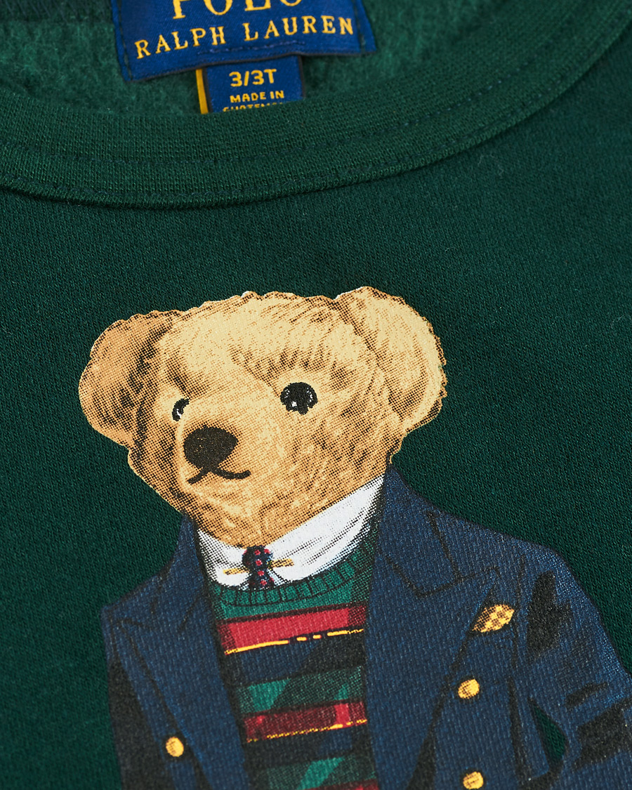 Herre | Gensere | Polo Ralph Lauren | Printed Bear Kids Sweatshirt College Green