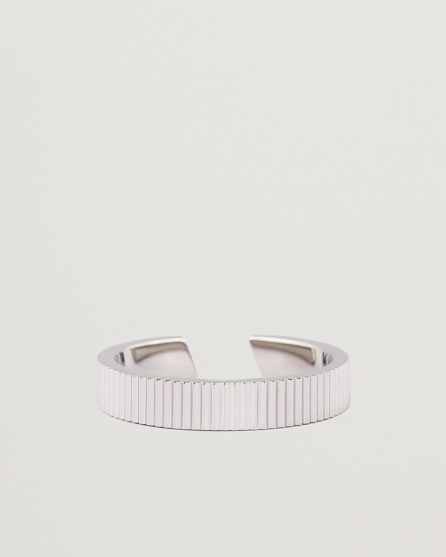 Herre | Smykker | Skultuna | Ribbed Ring Steel