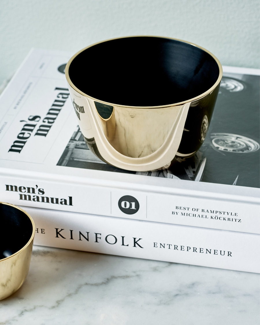 Herre | Livsstil | Skultuna | Kolte Bowl Large Brass/Black