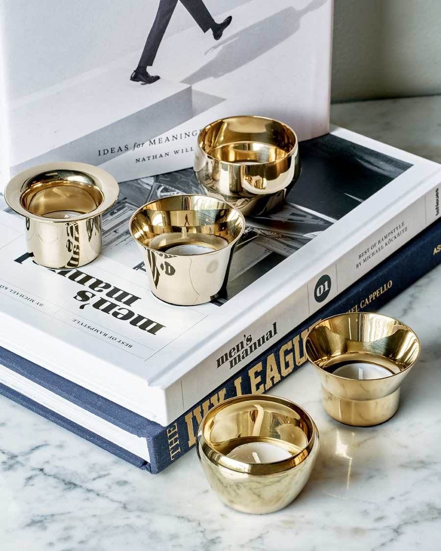 Herre | Pyntegjenstander | Skultuna | Kin Brass Set of Five 