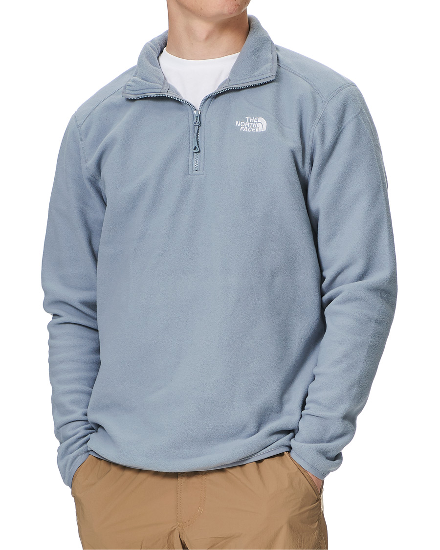 Herre | Gensere | The North Face | 100 Glacier Half Zip Tradewinds Grey