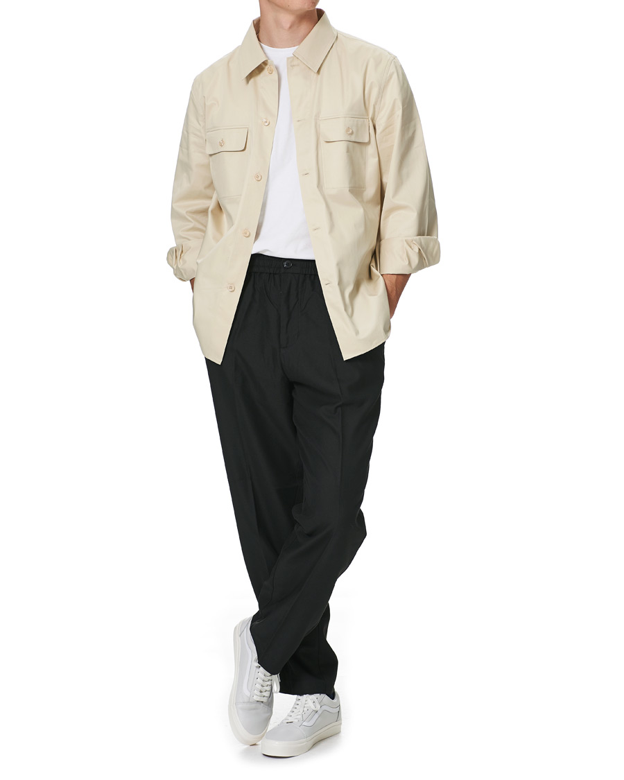 Herre | Skjorter | Filippa K | Oscar Cotton Shirt Soft Beige