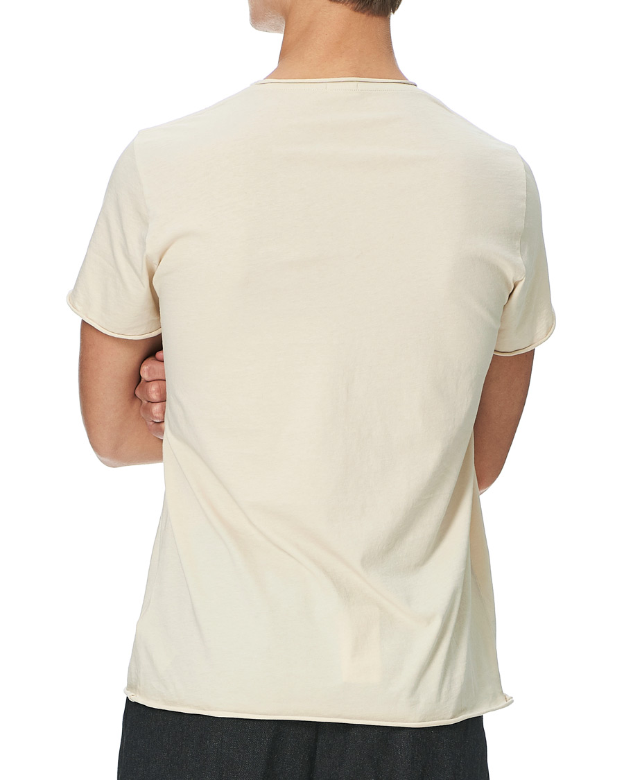 Herre | T-Shirts | Filippa K | Roll Neck Tee Soft Beige