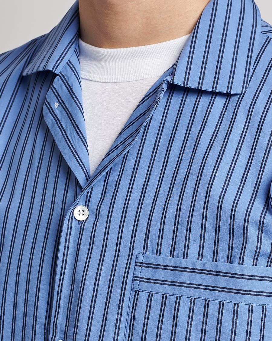 Herre | Pyjamaser og badekåper | Tekla | Poplin Pyjama Shirt Boro Stripes